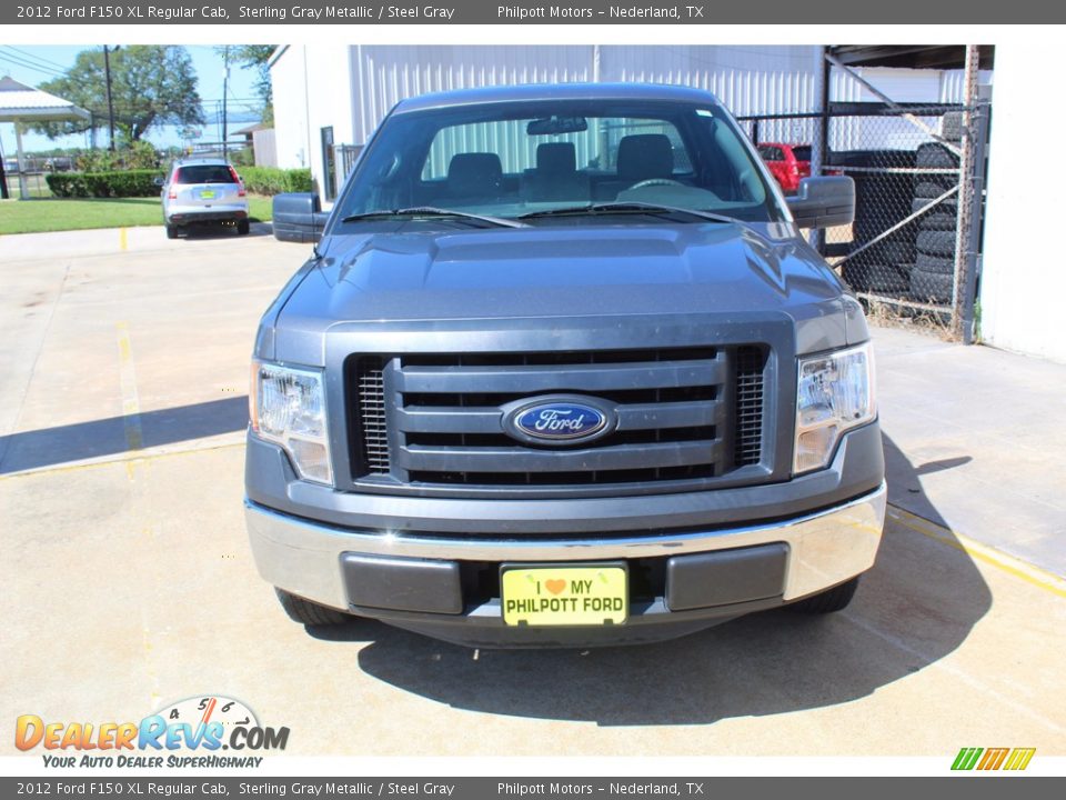 2012 Ford F150 XL Regular Cab Sterling Gray Metallic / Steel Gray Photo #3