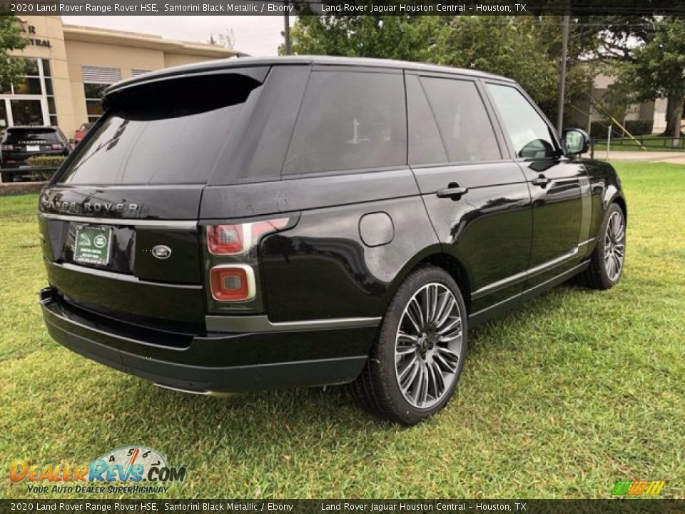 2020 Land Rover Range Rover HSE Santorini Black Metallic / Ebony Photo #3