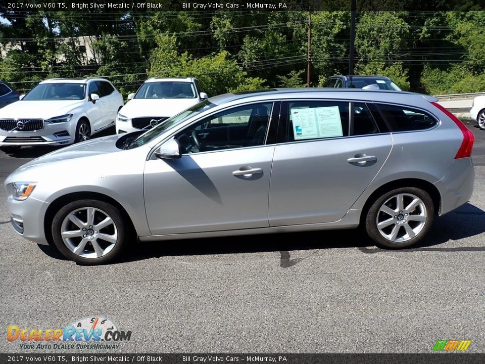 Bright Silver Metallic 2017 Volvo V60 T5 Photo #7