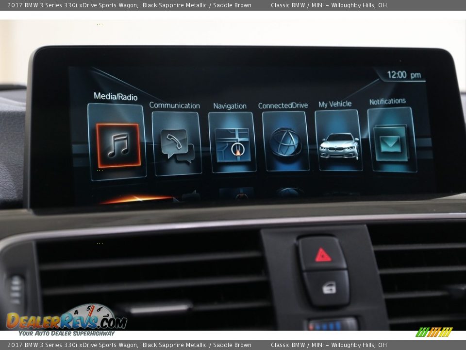 Controls of 2017 BMW 3 Series 330i xDrive Sports Wagon Photo #12