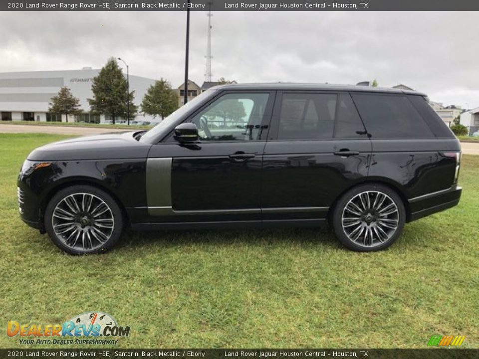 2020 Land Rover Range Rover HSE Santorini Black Metallic / Ebony Photo #7