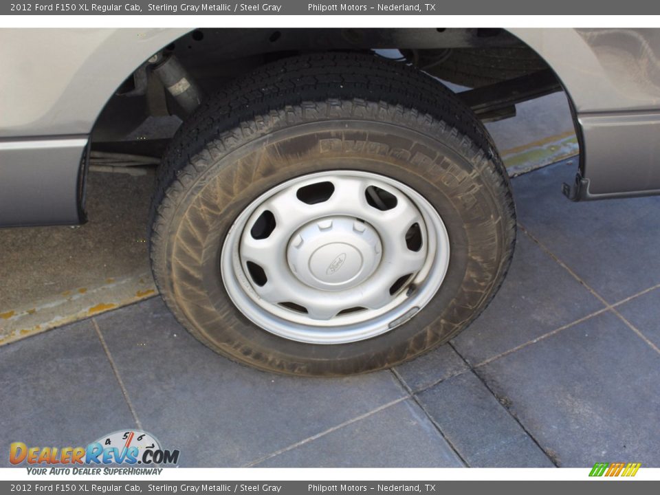 2012 Ford F150 XL Regular Cab Sterling Gray Metallic / Steel Gray Photo #6