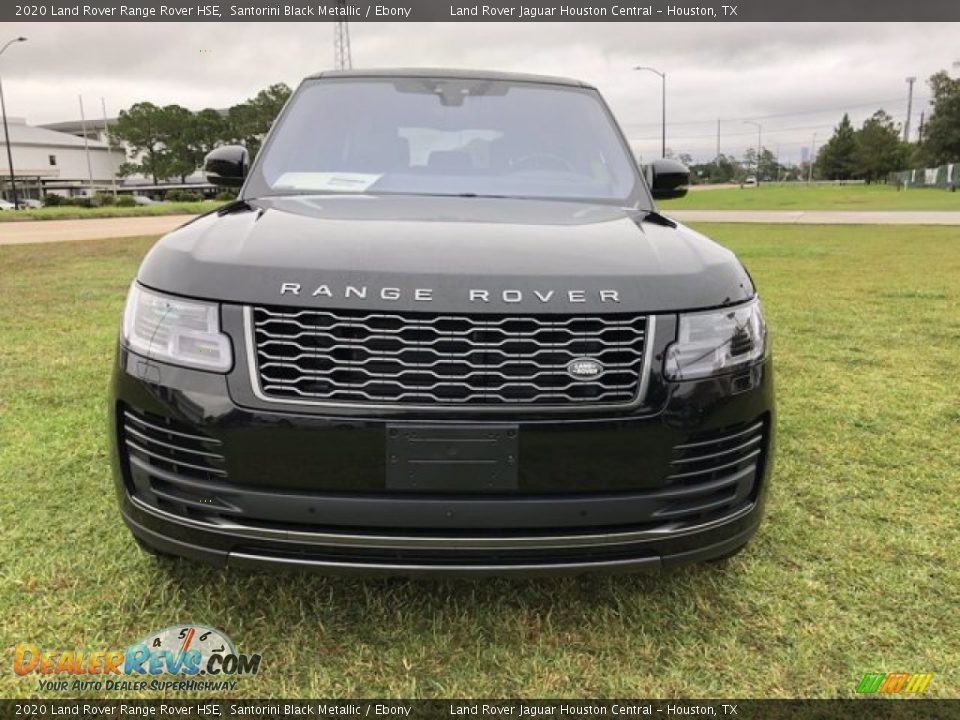 2020 Land Rover Range Rover HSE Santorini Black Metallic / Ebony Photo #8