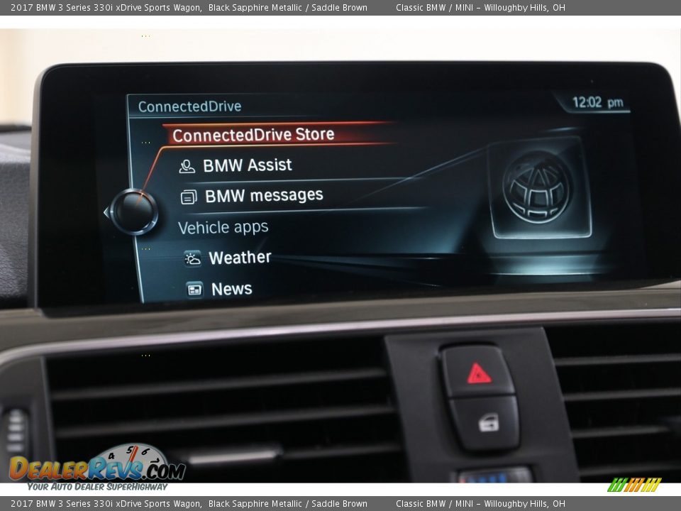 Controls of 2017 BMW 3 Series 330i xDrive Sports Wagon Photo #18