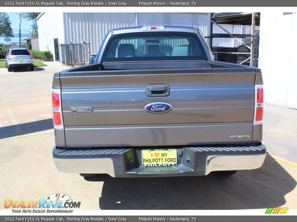 2012 Ford F150 XL Regular Cab Sterling Gray Metallic / Steel Gray Photo #9