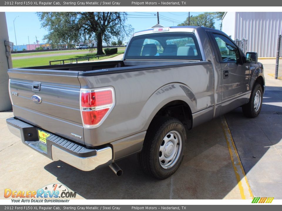 2012 Ford F150 XL Regular Cab Sterling Gray Metallic / Steel Gray Photo #10