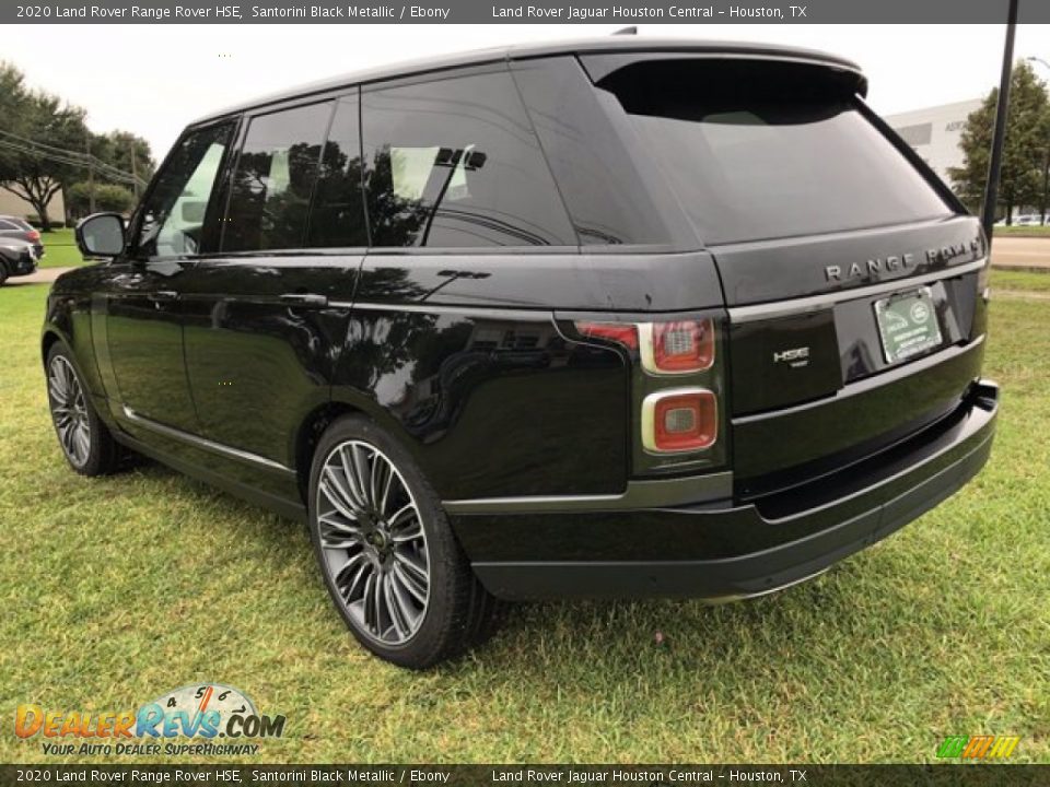 2020 Land Rover Range Rover HSE Santorini Black Metallic / Ebony Photo #12