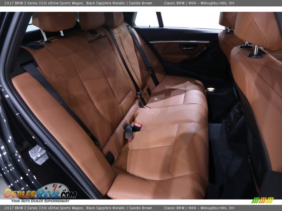 Rear Seat of 2017 BMW 3 Series 330i xDrive Sports Wagon Photo #22