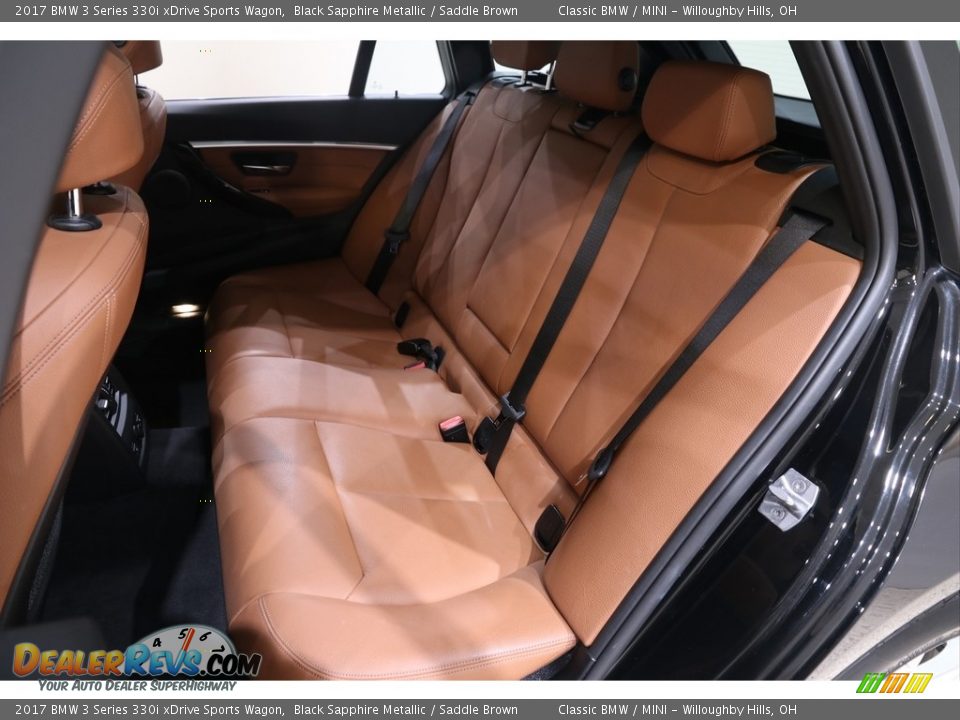 Rear Seat of 2017 BMW 3 Series 330i xDrive Sports Wagon Photo #23
