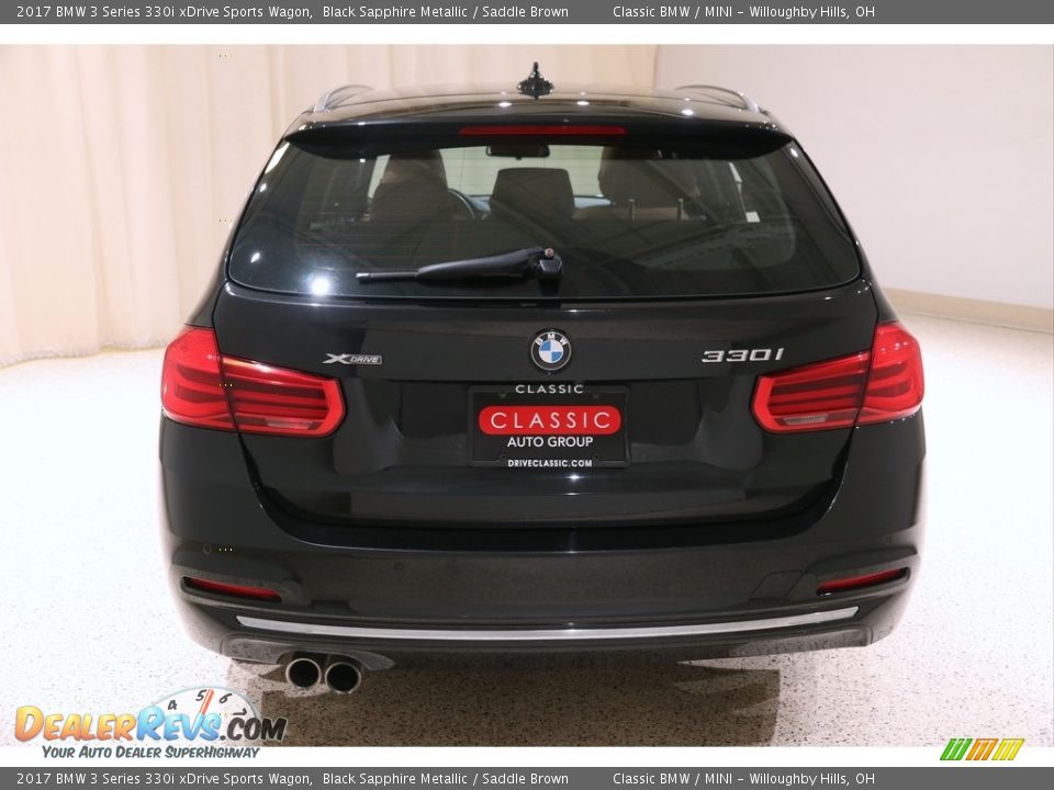 Exhaust of 2017 BMW 3 Series 330i xDrive Sports Wagon Photo #24