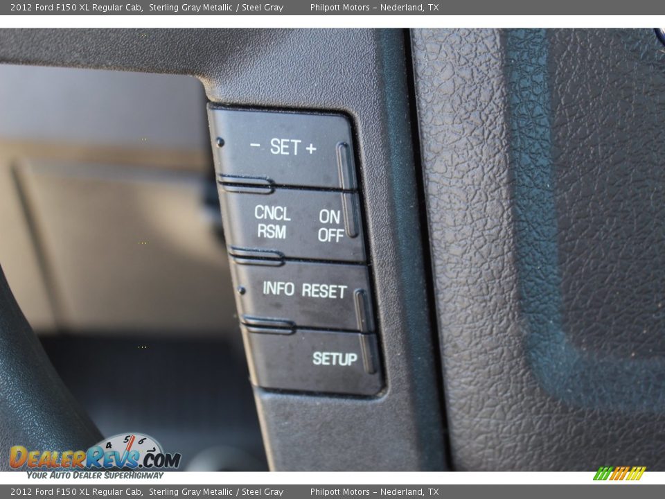 2012 Ford F150 XL Regular Cab Sterling Gray Metallic / Steel Gray Photo #13
