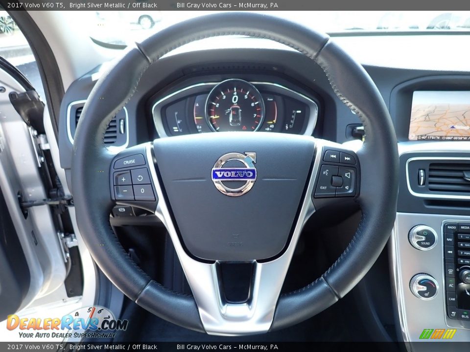 2017 Volvo V60 T5 Steering Wheel Photo #18