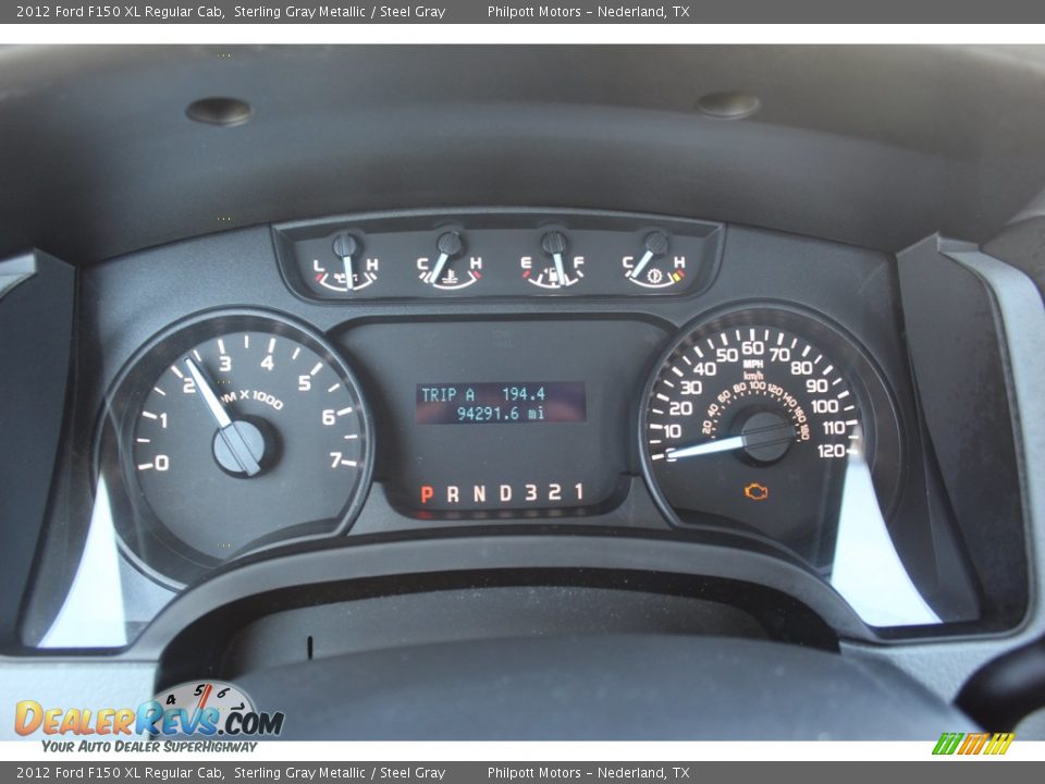 2012 Ford F150 XL Regular Cab Sterling Gray Metallic / Steel Gray Photo #14