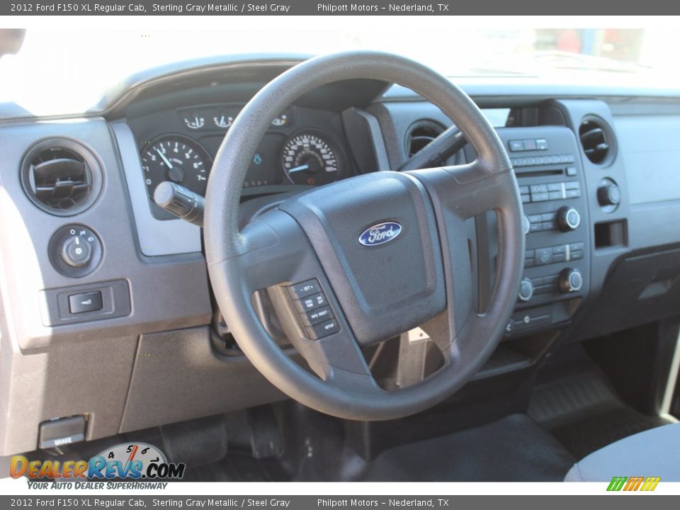 2012 Ford F150 XL Regular Cab Sterling Gray Metallic / Steel Gray Photo #19