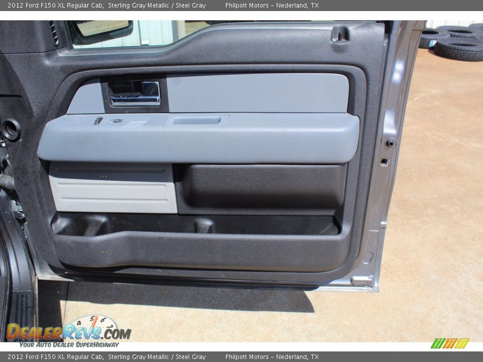 2012 Ford F150 XL Regular Cab Sterling Gray Metallic / Steel Gray Photo #21