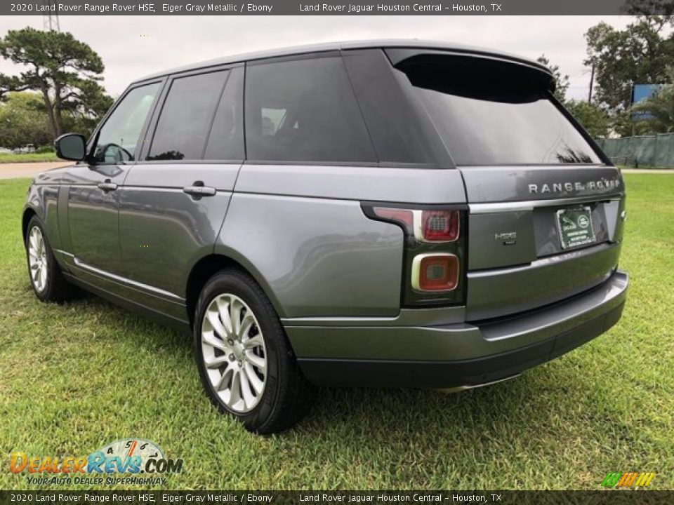 2020 Land Rover Range Rover HSE Eiger Gray Metallic / Ebony Photo #12