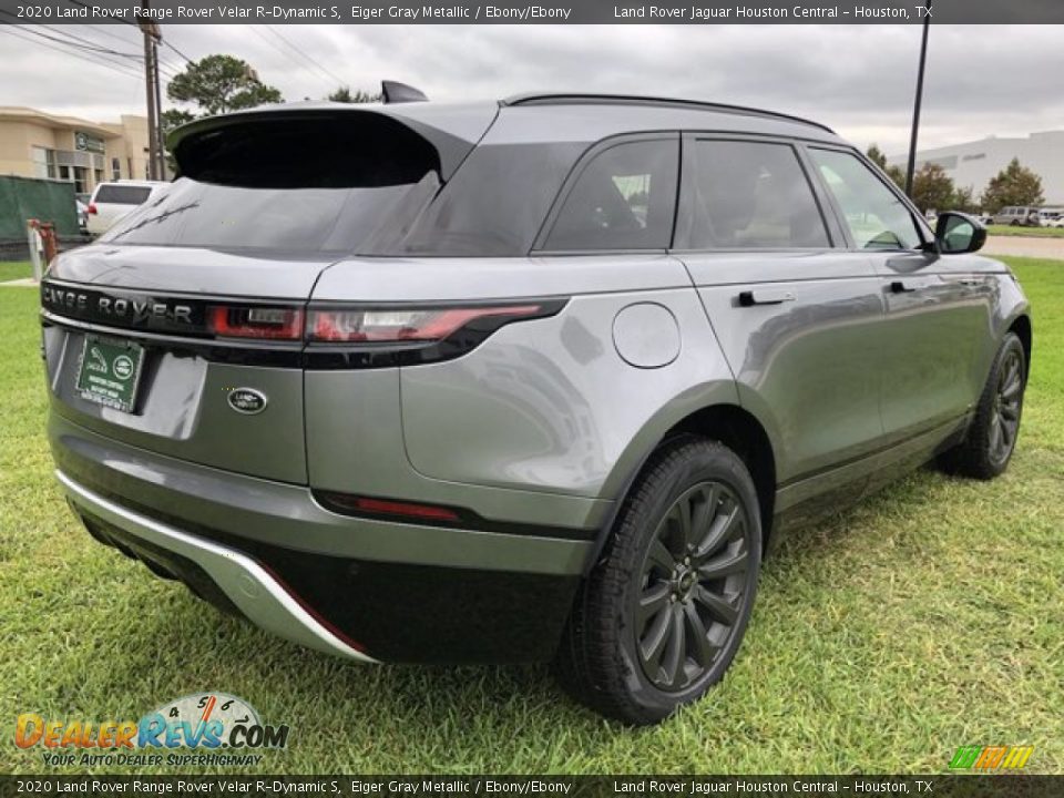 2020 Land Rover Range Rover Velar R-Dynamic S Eiger Gray Metallic / Ebony/Ebony Photo #3