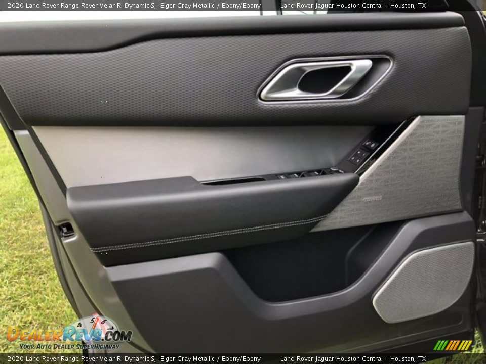 2020 Land Rover Range Rover Velar R-Dynamic S Eiger Gray Metallic / Ebony/Ebony Photo #14