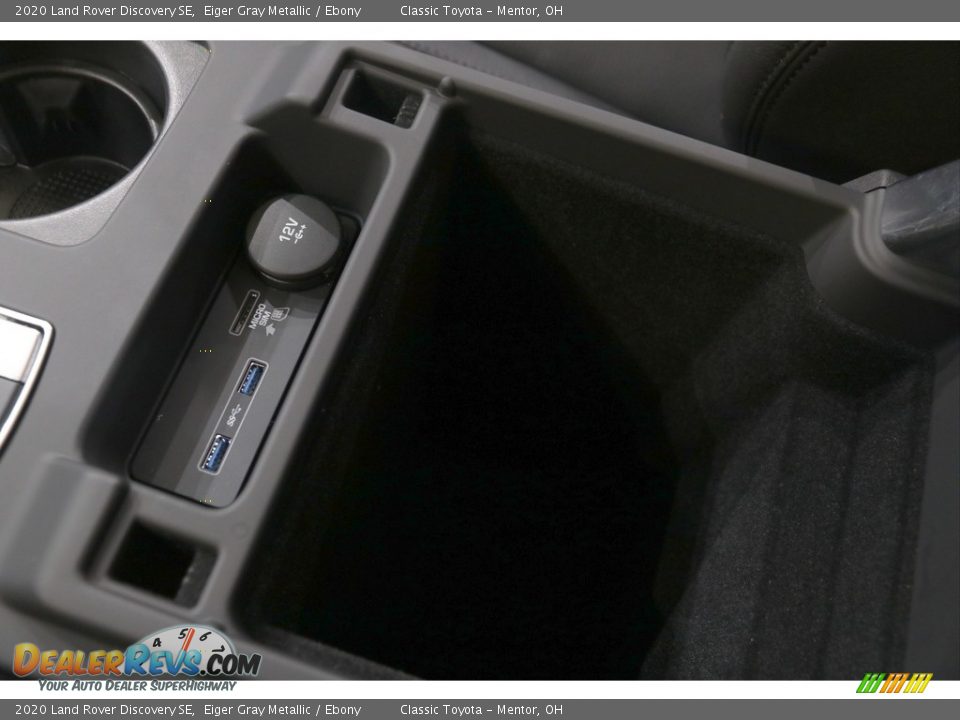 2020 Land Rover Discovery SE Eiger Gray Metallic / Ebony Photo #27