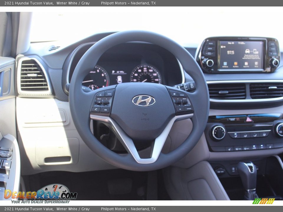 2021 Hyundai Tucson Value Winter White / Gray Photo #20
