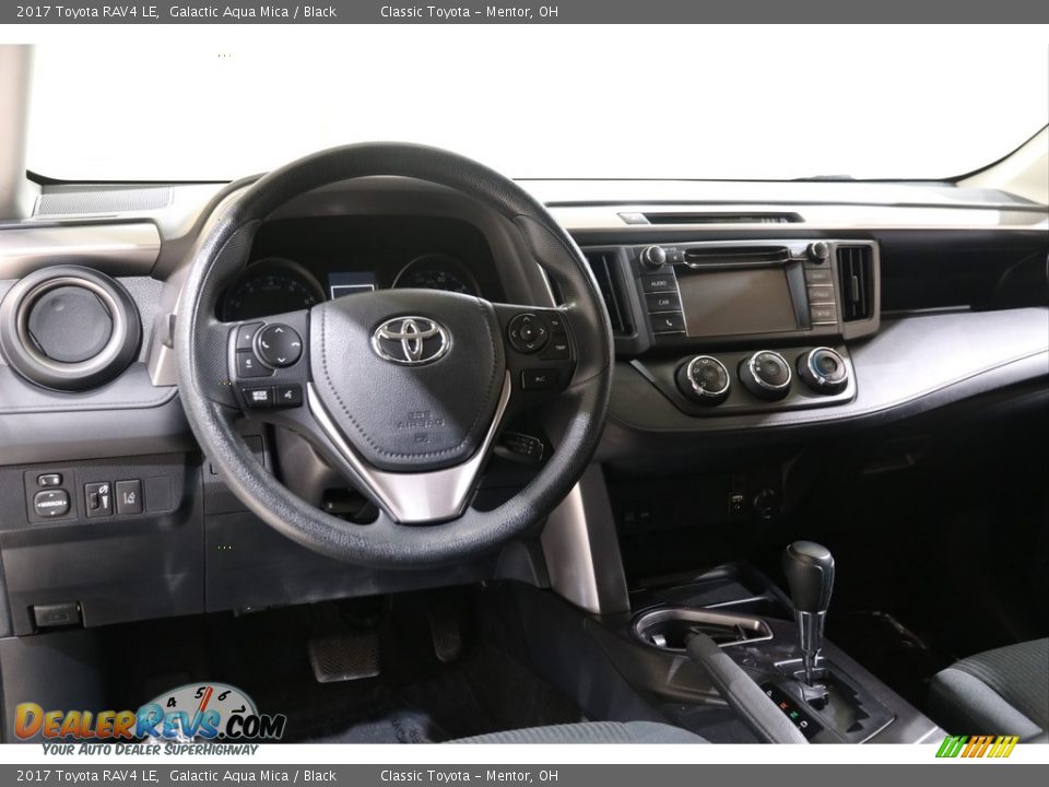 2017 Toyota RAV4 LE Galactic Aqua Mica / Black Photo #6
