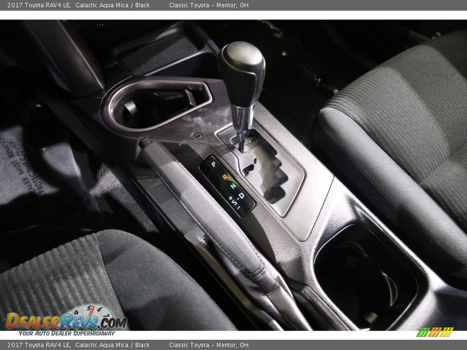 2017 Toyota RAV4 LE Galactic Aqua Mica / Black Photo #12