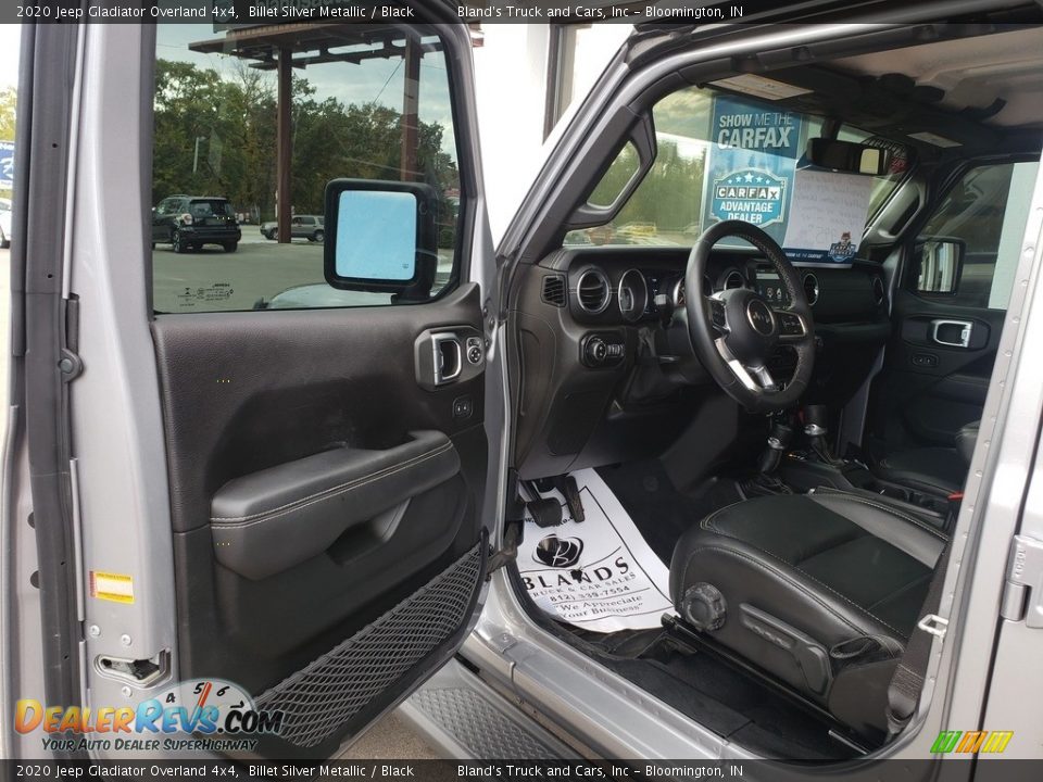 2020 Jeep Gladiator Overland 4x4 Billet Silver Metallic / Black Photo #3
