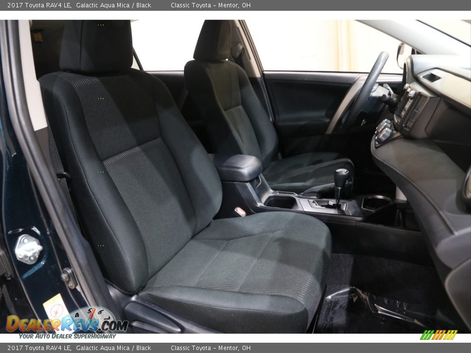 2017 Toyota RAV4 LE Galactic Aqua Mica / Black Photo #13