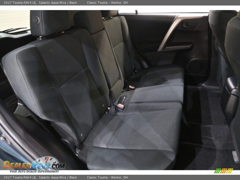 2017 Toyota RAV4 LE Galactic Aqua Mica / Black Photo #14
