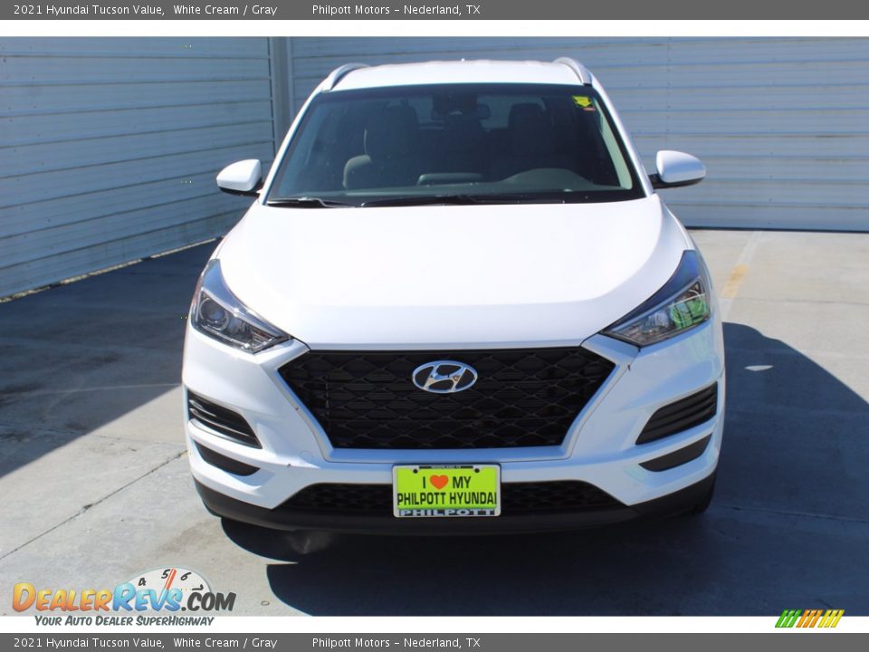 2021 Hyundai Tucson Value White Cream / Gray Photo #3