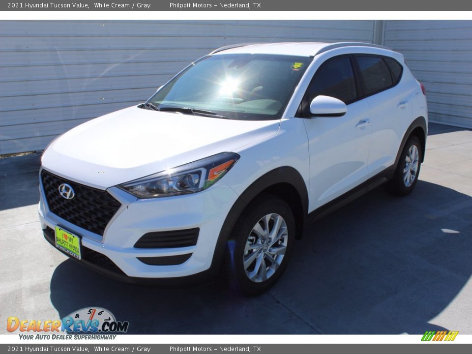 2021 Hyundai Tucson Value White Cream / Gray Photo #4