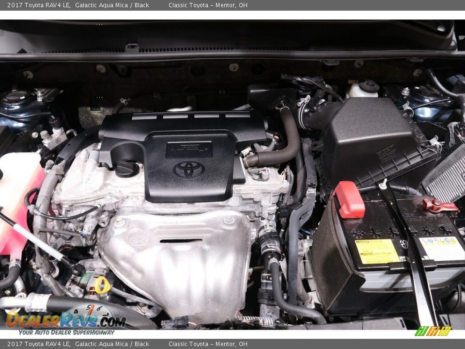 2017 Toyota RAV4 LE Galactic Aqua Mica / Black Photo #17