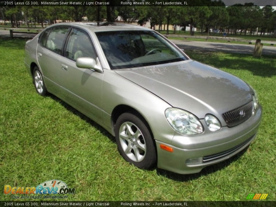 2005 Lexus GS 300 Millennium Silver Metallic / Light Charcoal Photo #1