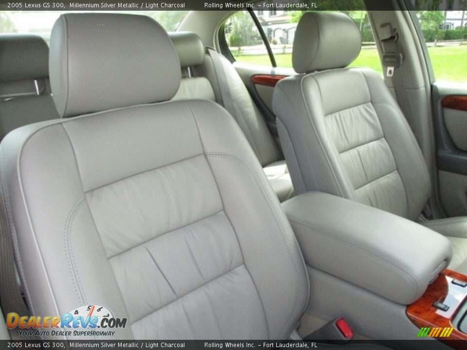 2005 Lexus GS 300 Millennium Silver Metallic / Light Charcoal Photo #8