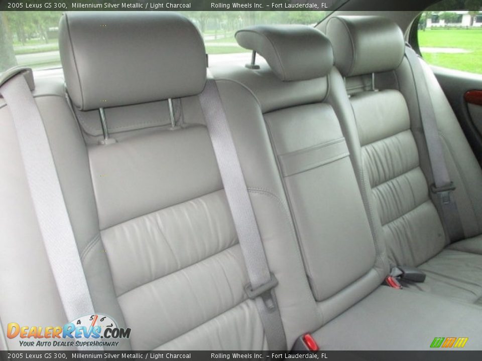 2005 Lexus GS 300 Millennium Silver Metallic / Light Charcoal Photo #12