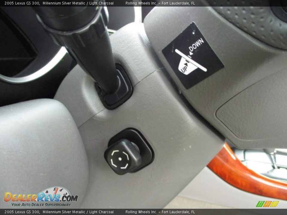 2005 Lexus GS 300 Millennium Silver Metallic / Light Charcoal Photo #14