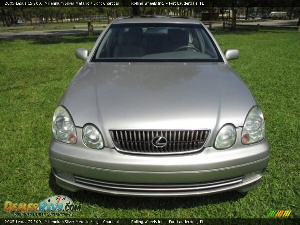 2005 Lexus GS 300 Millennium Silver Metallic / Light Charcoal Photo #15