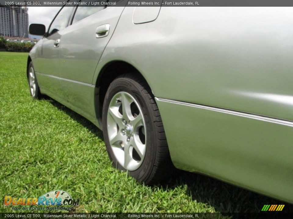 2005 Lexus GS 300 Millennium Silver Metallic / Light Charcoal Photo #21
