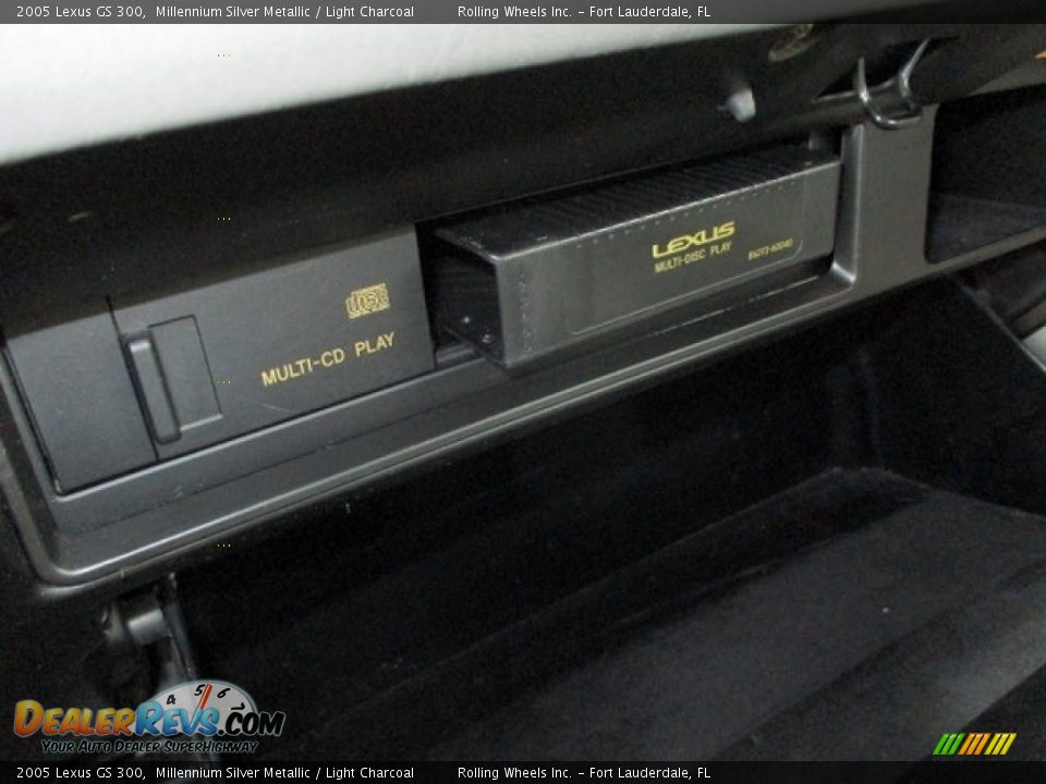 2005 Lexus GS 300 Millennium Silver Metallic / Light Charcoal Photo #22