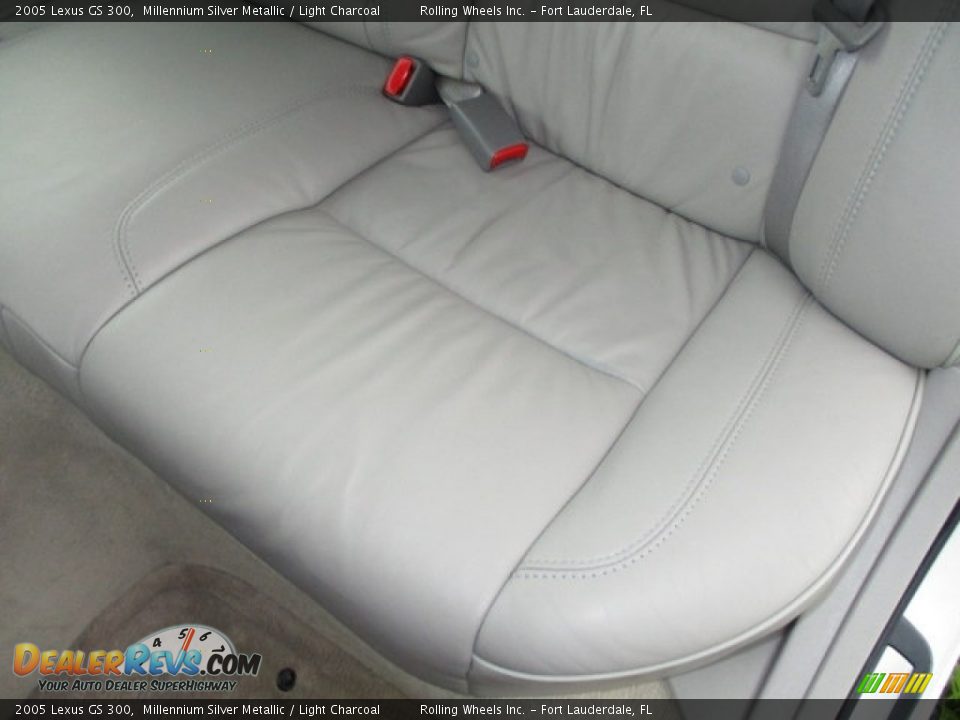 2005 Lexus GS 300 Millennium Silver Metallic / Light Charcoal Photo #36