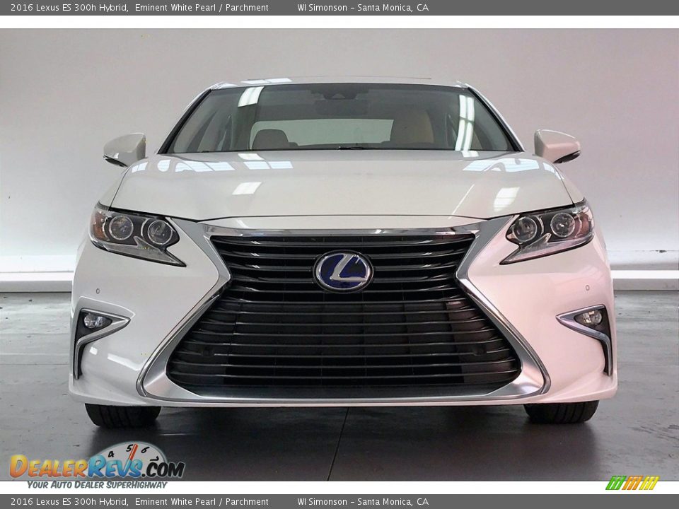 Eminent White Pearl 2016 Lexus ES 300h Hybrid Photo #2