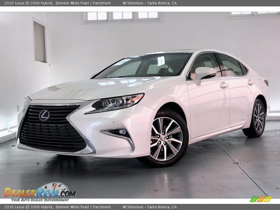 Eminent White Pearl 2016 Lexus ES 300h Hybrid Photo #12