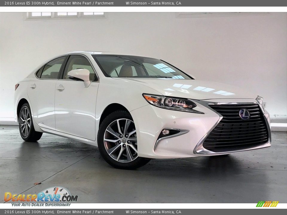 Eminent White Pearl 2016 Lexus ES 300h Hybrid Photo #34