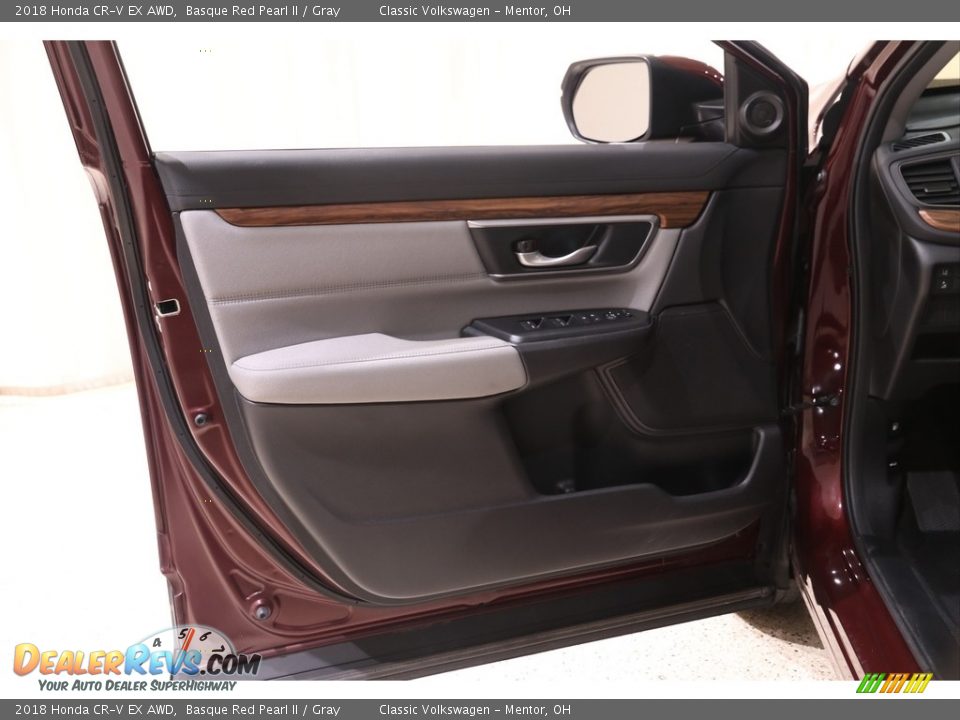 2018 Honda CR-V EX AWD Basque Red Pearl II / Gray Photo #4