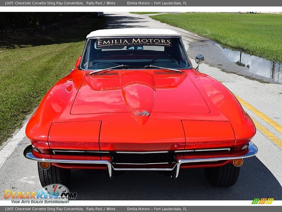 Rally Red 1965 Chevrolet Corvette Sting Ray Convertible Photo #9
