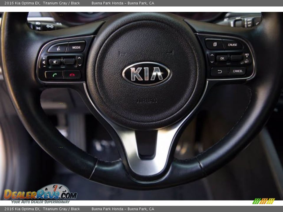 2016 Kia Optima EX Titanium Gray / Black Photo #15