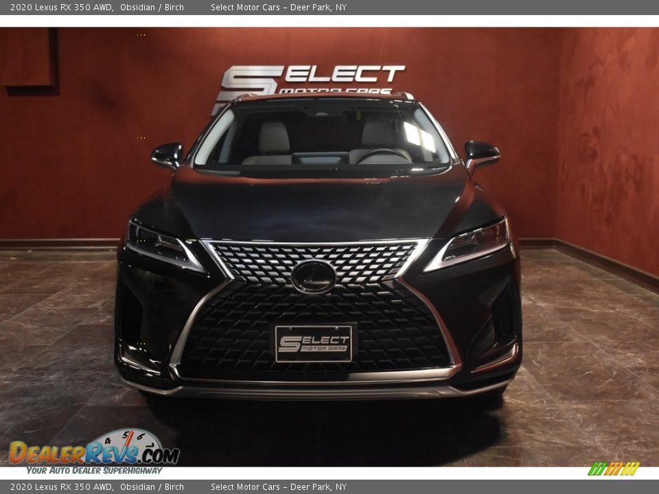 2020 Lexus RX 350 AWD Obsidian / Birch Photo #2