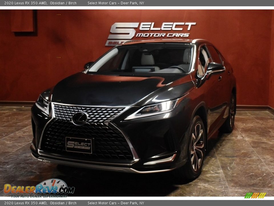 2020 Lexus RX 350 AWD Obsidian / Birch Photo #4