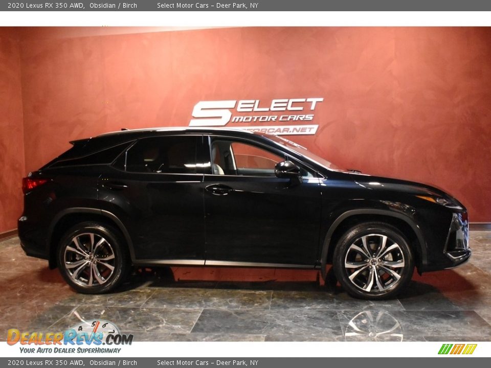 2020 Lexus RX 350 AWD Obsidian / Birch Photo #5