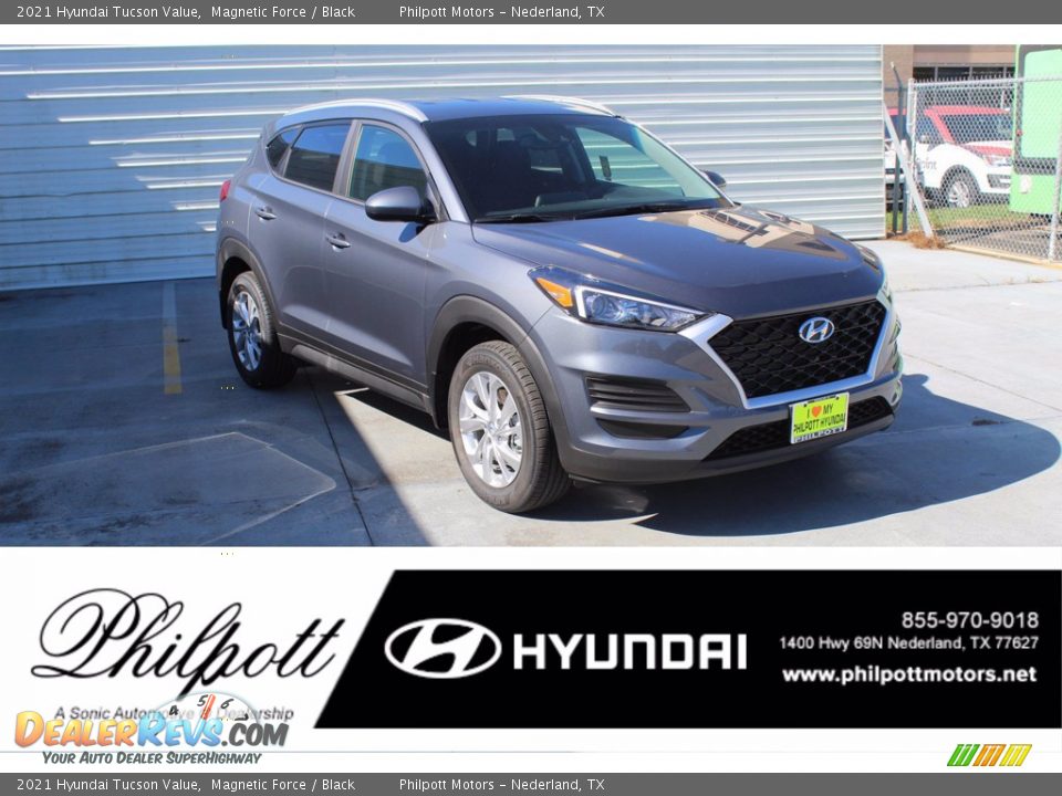 2021 Hyundai Tucson Value Magnetic Force / Black Photo #1